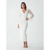 BWLDR Obleka JACOBS  transparentna/bela
