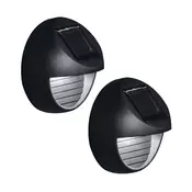 Nazidna solarna baštenska lampa - 2 kom.