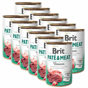 Konzerva Brit Paté & Meat Venison 12x400 g