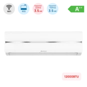 Klima Chigo 12000BTU, 3.5kW, A++, R32, -25°C ~ 50°C, s grijacem, WiFi, bijela
