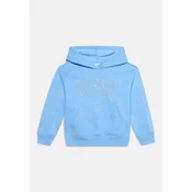 GAP Majica HERITAGE svetlo modra/srebrna