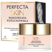 Perfecta Skin Małgorzata Kożuchowska vlažilna in posvetlitvena krema za obraz - dnevna/nočna 30+ 50 ml