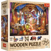 Trefl - Puzzle Čarobna soba lesena - 1 000 kosov