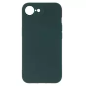 Silikonski ovitek za iPhone 16e/iPhone 17e - mat zelen