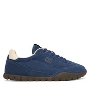 Superge Tommy Jeans Tommy Jeans Low Suede Runner EM0EM01800 Mornarsko modra
