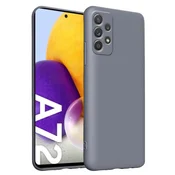 Overboard Ovitek za Samsung Galaxy A72/A72 5G, Silikonski Lite, Silikonsko siv