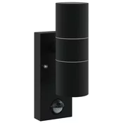 Vanjska zidna lampa Crna 7 x 10 x 22 cm