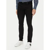 Guess Jeans hlače M6YAN1 D1486 Črna Skinny Fit