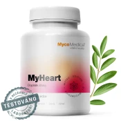 MycoMedica - MyHeart, podpora srcu, 90 zeliščnih kapsul