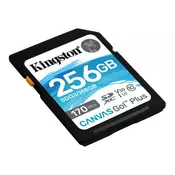Memorijska kartica Kingston SD 256GB CanvasGoPlus;