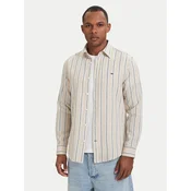 Tommy Jeans Srajca DM0DM22755 Svetlo bež Regular Fit