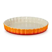Pekač za torte 28 cm, FLAME, kamnita posoda, Le Creuset