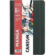 Canson Book Hardbound Long Side Graduate Manga Skicirka 21,6 x 14 cm 200 g Portrait