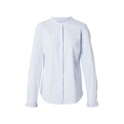 MOS MOSH Bluza MMMattie svetlo modra / bela