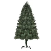 HOMCOM HOMCOM božično drevo plastika, kovina O90 x 180V cm zeleno, (5000242565)