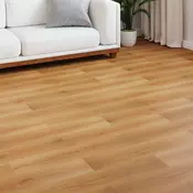 vidaXL Laminatne talne obloge 5 pcs Svetlo bež 101 x 20 x 0,8 cm