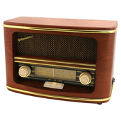 ROADSTAR Retro radio sa drvenim kucištem RSHRA1500