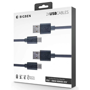 PS5/XBOX SERIES USB-C 3M POLNILNI + PODATKOVNI kabel Xbox Series