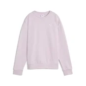 PUMA Essentials Elevated Crew Sweatshirt Women, Clothing, Grape Mist, 3XL