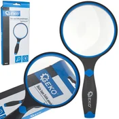 Povečevalno steklo s TPR ročajem 100mm, 3-kratna povečava 60988
