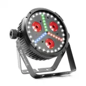 BX30 PAR LED-reflektor 3x10W 4in1, 27x SMD W, 18x SMD RBG LED, črna barva (150.735)