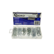Set pocinkanih vzmetnih varovalk 150 kos