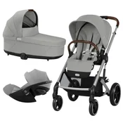 Cybex trio sistem Balios S Lux, Stone Grey Plus