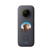 Insta360 ONE X2 zunanja akcijska kamera, vodoodporna, z dvema 360° objektivoma, 30 sličic na sekundo, glasovno upravljanje