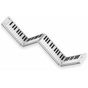 Zložljiva prenosna klaviatura 88 White Carry-On