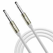 MS CABLE 3.5mm - 3.5mm, 2m, srebrni