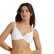 DIM INVISIBLE UNDERWIRE FULL CUP BRA - Womens underwire bra - white