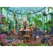 Ravensburger - Puzzle In the Greenhouse - 500 kosov
