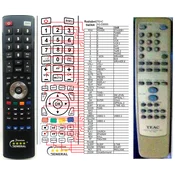 General TEAC RC-1042 - compatible General-branded remote control