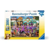 Puzzle 300 kos - Psi za prodajo hot-dogov