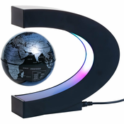 LED RGB 3D magnetski plutajuci globus 18 cm