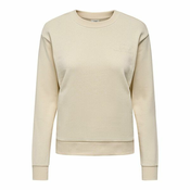 Jacqueline de Yong Ženski pulover JDYPARIS Regular Fit 15221015 White Gray (Velikost XXL)