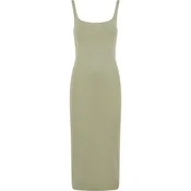 Urban Classics Obleka pastelno zelena