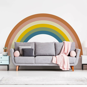 Djecja zidna naljepnica 158x87 cm Pastel Rainbow - Ambiance