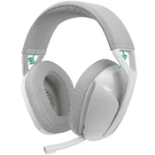 Slušalice Logitech G321 Lightspeed, bežične, gaming, mikrofon, over-ear, PC, bijele 981-001569