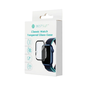 BESTSUIT Zaščitni etui z steklom Bestsuit Flexible za Apple Watch Ultra/Ultra 2 49 mm – črn