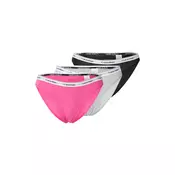 Calvin Klein Underwear Spodnje hlačke  svetlo siva / roza / črna / bela