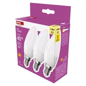 LED žarnica Classic Candle/E14/4,2 W (40 W)/470 lm/Toplo bel 3/1