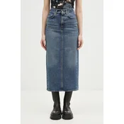 Bombažno krilo iz jeansa Fiorucci Denim Midi