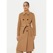 MAX&Co. Volneni plašč 2516011031200 Rjava Regular Fit