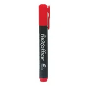 permanentni marker, 1,5 mm, zožen, FLEXOFFICE PM03, rdeč