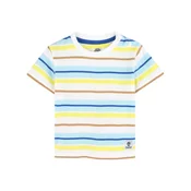 Timberland za fante. T60513 Bela črtasta majica (3anos= 94cm), Priložnostno, Bombaž, Kratek rokav, otroška moda