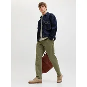 Jack & Jones Chino hlače Kane 12268490 Zelena Regular Fit