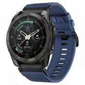Tech-protect Nylon Classic pašček QuickFit 26mm, navy