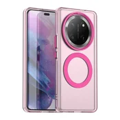Hibridni ovitek Techsuit CandyCase MagSafe za Honor Magic7 Lite - pink