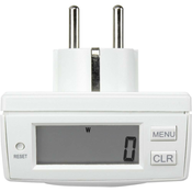 Basetech Merilnik porabe električne energije Basetech EM 2000, Energy monitor 2000 LCD 0,00 - 9999,99 kWh